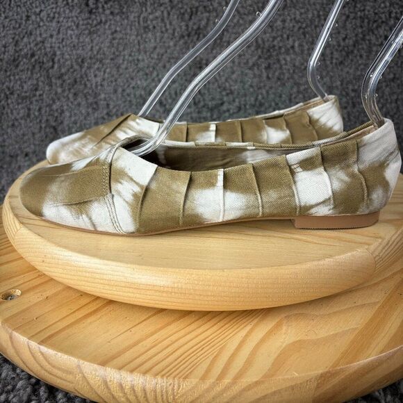 Korks Palmer Flats Womens 9 Fabric Tie Dye Slip On Loafer Casual Comfort Shoe - Picture 1 of 9